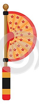 Cultural handfan, icon