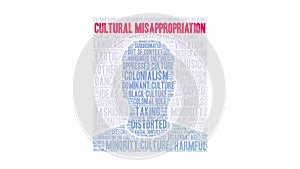 Cultural Misappropriation Animated Word Cloud