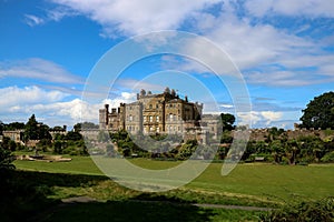 Culzean Castle Public Domain Building in Ayrshire Scotland on a Bright Summer Day