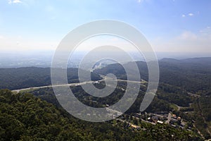 Cumberland Gap View from Pinnacle Overlook in Kentucky