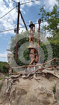 Cumbrecita totem photo