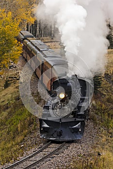 Cumbres & Toltec Scenic Steam Train, Chama, New Mexico to Antonito, Colorado over Cumbress Pass 10,015 Elevation