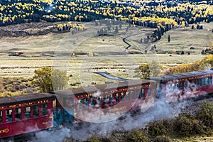 Cumbres & Toltec Scenic Steam Train, Chama, New Mexico to Antonito, Colorado over Cumbress Pass 10,015 Elevation