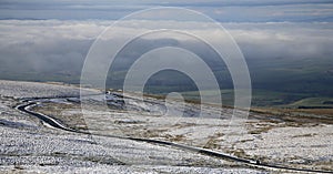 Cumbria Winter Road