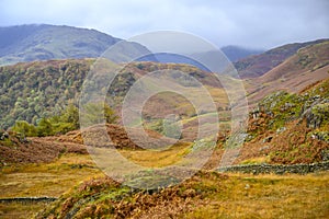 Cumbrian Fells in Autumn Colour