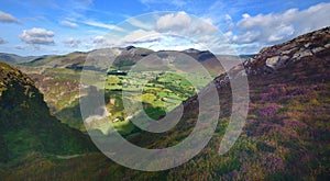 The Cumbrian Mountains from Bull Crag