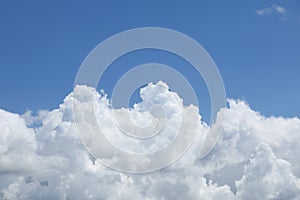 Cumulonimbus cloud and blue sky background #2