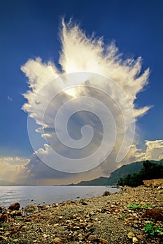 Cumulonimbus Incus Cloud Rising