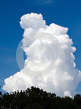Cumulonimbus storm cloud Georgia