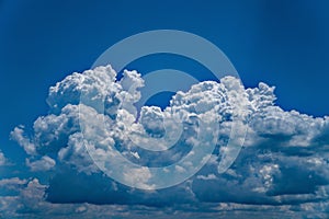 Cumulonimbus Storm Clouds, a Dense Towering Vertical Cloud