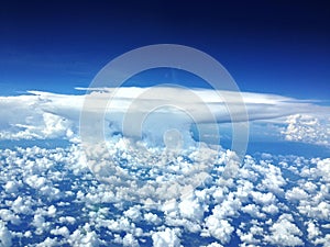 Cumulonimbus Thunderstorm Clouds photo