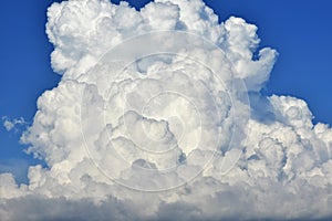 Cumulous Storm Clouds over Oklahoma City