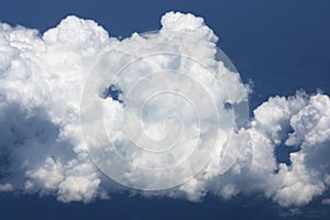 Cumulus cloud formation