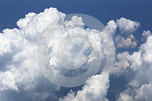 Cumulus cloud formation