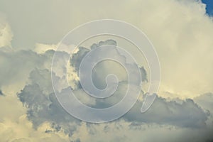 Cumulus Clouds, Montana.