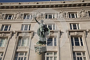 Cunard Building and War Memorial, Pier Head, Liverpool