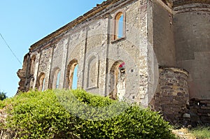 Cunda island church ruins