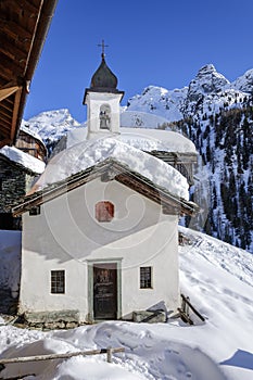 Cuneaz, St. Lorenz chapel