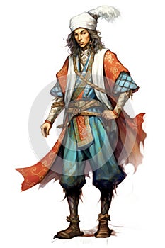 The cunning Aldar-Kose, a character from Kazakh fairy tales