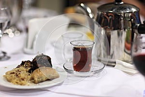 Cup of arabic tea