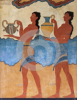 Cup Bearer Fresco from Knossos