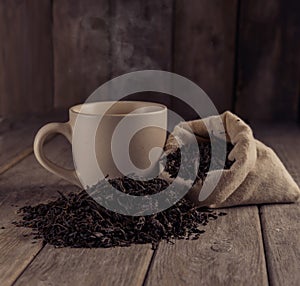 Cup of black tea