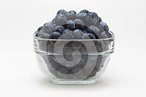 A cup of blueberries