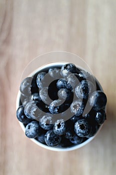 Cup of Blueberries