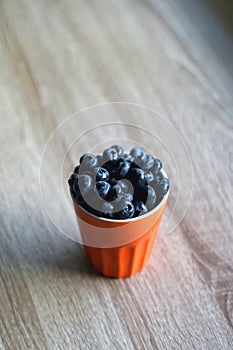 Cup of Blueberries