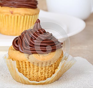 Cup Cake Closeup