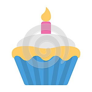 cup cake illustration.