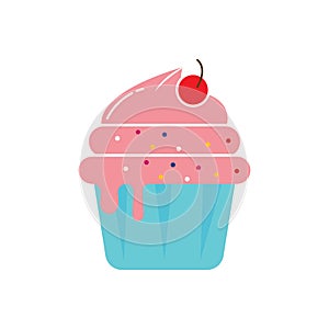 Cup cake illustration