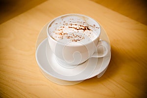 Cup of cappucchino