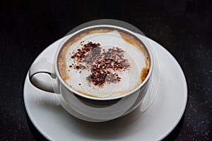 A cup of Cappuccino