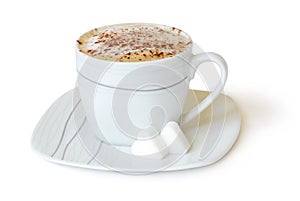 Cup of cappuccino