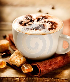 Cup of Cappuccino photo
