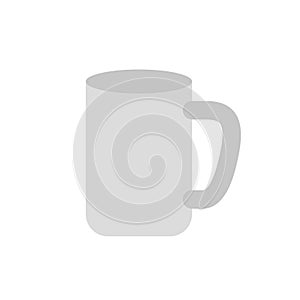 Cup  cfee with white background