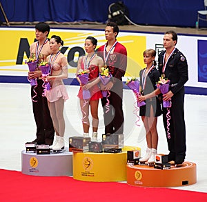 Cup of China 2009. Pairs Podium - Figure Skating