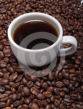 A cup of coffe