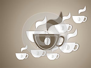 Cup of coffe illustration