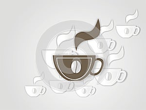 Cup of coffe illustration