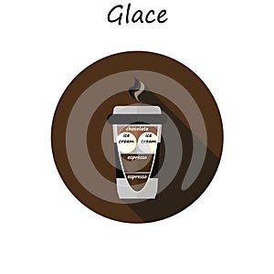 Cup of coffee Glace