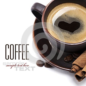 Cup Of Coffee With Heart