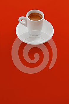 Cup of coffee include Clipping Path, solid background.