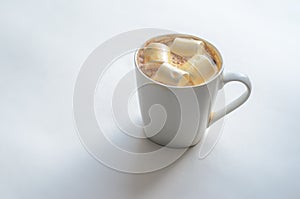 Cup Of Coffee with Marshmallows