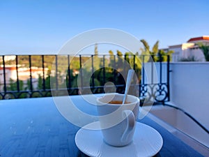 Cup of Coffee in the middle of nowhere