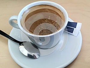 A cup of coffee