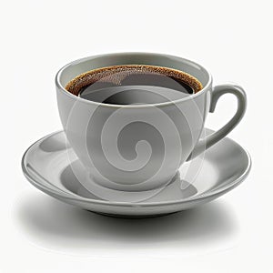 A Cup of Coffee on a Saucer