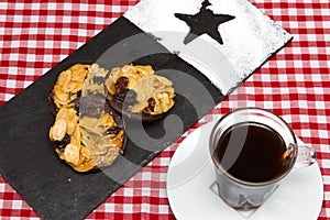 Coffee and Florentines