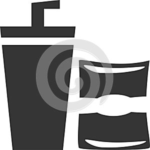 Cup - Drink with Chips - Snack Bag